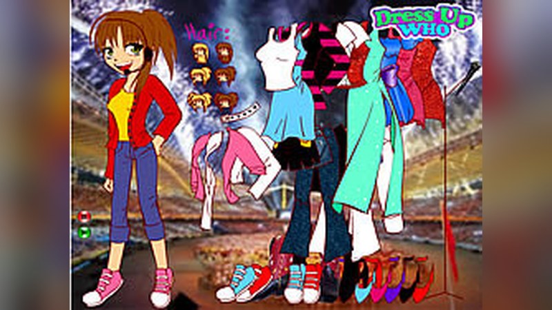 Hannah Montana Dress Up!